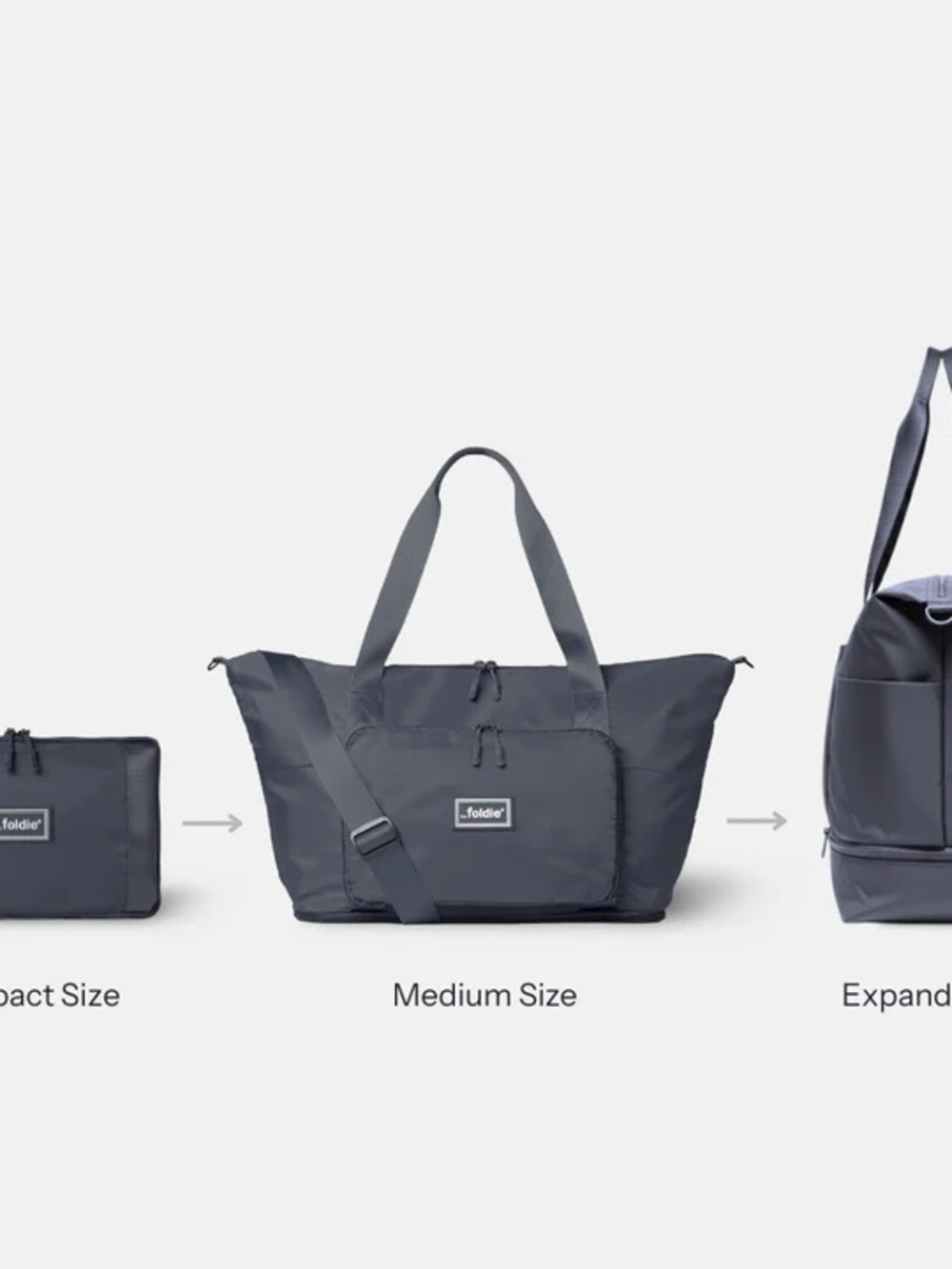 The foldie Travel Duffle Bag - Picture 2 of 3